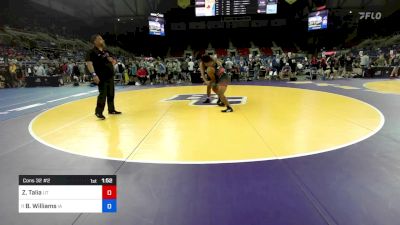 190 lbs Cons 32 #2 - Zion Talia, UT vs Bryce Williams, IA