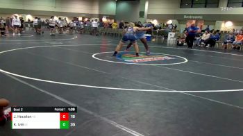 220 lbs Round 1 (6 Team) - Kaleb Ivie, Brevard FCA- Island Style vs Josiah Houston, Tallahassee War Noles