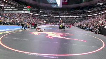 G155-5A 1st Place Match - Matilda Hruby, Brighton Girls vs Timberly Martinez, Pomona Girls