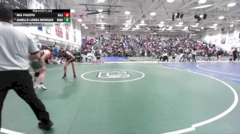 Girls 155 lbs Cons. Round 3 - Janelle Loera Morgan, Monterey Girls vs Mia Fausto, Hollister Girls