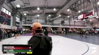 138 lbs Champ. Round 1 - Zeke Potter, Corespeed Wrestling vs Riley Clark, X-CLUSIVE Wrestling