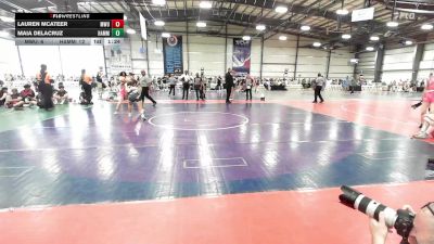 120 lbs Rr Rnd 3 - Lauren McAteer, MetroWest United vs Maia DeLaCruz, Hammer Wrestling Club