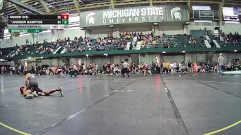 133 lbs Quarterfinal - Andrew Hampton, Michigan State vs Amonn Ohl, Edinboro