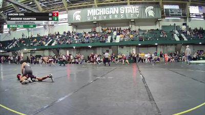 133 lbs Quarterfinal - Andrew Hampton, Michigan State vs Amonn Ohl, Edinboro