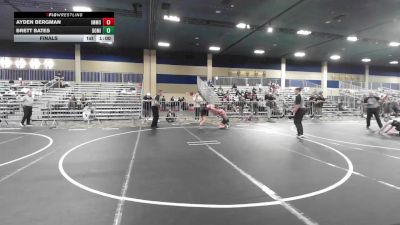126 lbs Final - Ayden Bergman, Immortal Athletics vs Brett Bates, Dominate WC