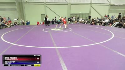 144 lbs Round 3 (8 Team) - Jake Miller, Oklahoma Blue vs Blake Fox, Iowa