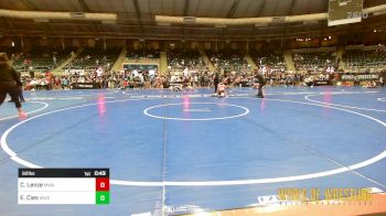 92 lbs Consi Of 4 - Colter Lenze, Moen Wrestling Academy vs Evan Cies, Malvern Wrestling Club