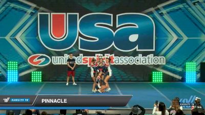 Pinnacle [2020 Group Stunt Intermediate -- Group A Day 1] 2020 USA Spirit Nationals