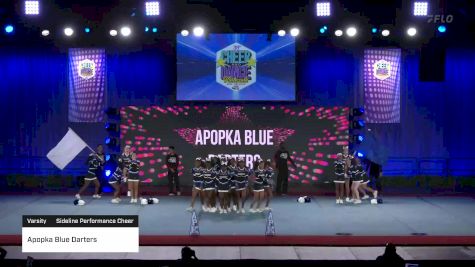 Apopka Blue Darters [2022 Varsity Sideline Performance Cheer] 2022 Pop Warner National Cheer & Dance Championship