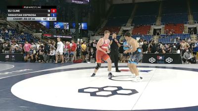 285 lbs Champ. Rd Of 64 - Eli Cline, Tennessee vs Sebastian Espinosa, Ohio