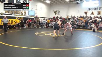 285 lbs Champ. Round 1 - Dylan Thorn, North Butler-Clarksville vs Spencer Michels, Oelwein