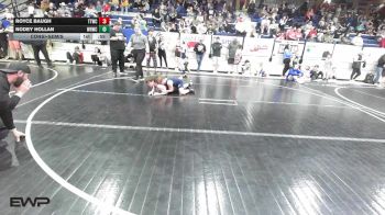 100 lbs Consolation - Royce Baugh, Team Tulsa Wrestling Club vs Nodey Hollan, Warhorse Wrestling Club