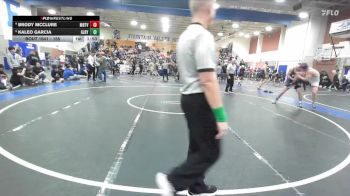 165 lbs 1st Place Match - Brody McClure, Mountain View (Mesa) High School vs Kaleo Garcia, Gilroy