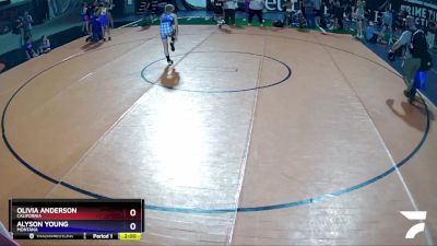 94-103 lbs Round 2 - Olivia Anderson, California vs Alyson Young, Montana