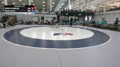 95 lbs Masaya Wheeler, California Silver vs Paris Watts, Georgia