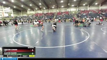 92 lbs Semifinal - Trevor Cowan, JWC vs Easton Olson, Sanderson Wrestling Academy