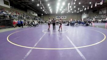 100 lbs Champ. Round 2 - Madden Talley, Harrah vs Sydnie Christoper, Windsor