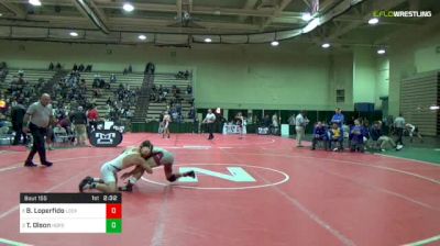 133 lbs Rr Rnd 2 - Brandon Loperfido, Lock Haven vs Trent Olson, Hofstra