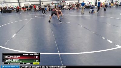 Elite 133 lbs 3rd Place Match - Matt Haldiman, Wisconsin-La Crosse vs Marcus Terry, Labette Community College