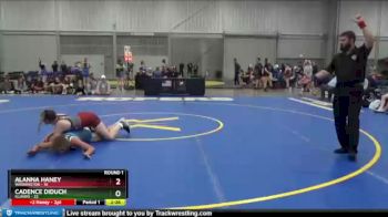 132 lbs Round 1 (8 Team) - Alanna Haney, Washington vs Cadence Diduch, Illinois