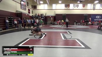 150 lbs Round 1 - Lincoln Peters, Harrisburg vs Rainer Johnson, Fort Madison