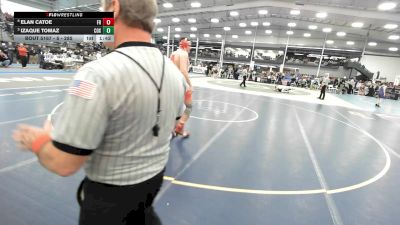 5 - 285 lbs Quarterfinal - Izaque Tomaz, Frank Cox vs Elan Catoe, Franklin County