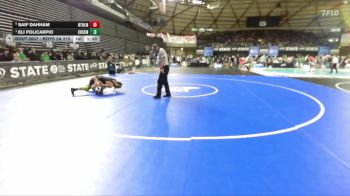 Boys 2A 215 lbs Quarterfinal - Eli Policarpio, Chief Sealth vs Saif Dahham, Nathan Hale