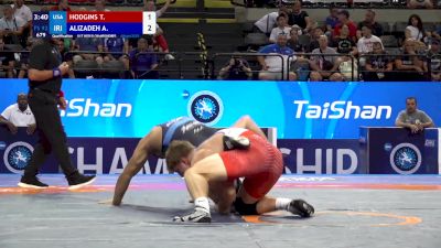 92 kg Qualif. - Tanner Hodgins, United States vs Amirali Alizadeh, Iran