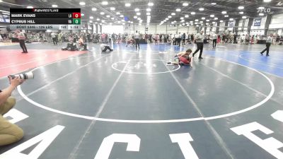 126 lbs Round Of 128 - Mark Evans, LA vs Cyprus Hill, VA