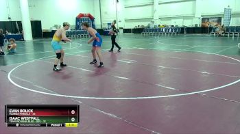 215 lbs Round 4 (6 Team) - Evan Bolick, Florida Pitbulls vs Isaac Westfall, Team Michigan Blue - DEV