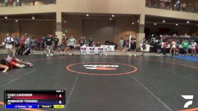 126 lbs Cons. Round 2 - Cash Cavender, AR vs Robinson Yoshino, MO