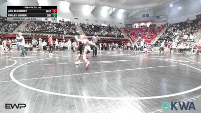 60 lbs Final - Axl Ellsbury, Husky Wrestling Club vs Finley Lister, Coweta Tiger Wrestling
