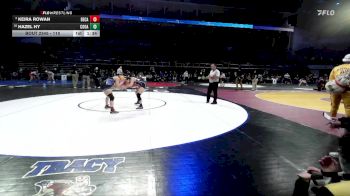 110 lbs Quarterfinal - Hazel Hy, Cosumnes Oaks vs Keira Rowan, Del Campo