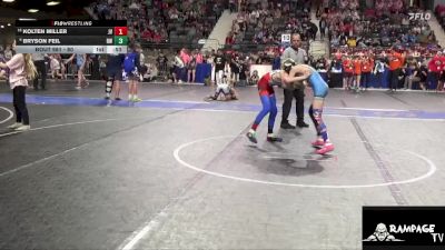 80 lbs Cons. Round 1 - Kolten Miller, Jr Viking vs Bryson Feil, Russell WC