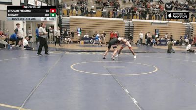141 lbs Consi Of 8 #1 - Brogan Fielding, Ohio State vs CJ Carr, Lock Haven - UNATT