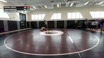 144 lbs Champ. Round 2 - Wendell Hunolt, Evanston vs Logan Anderson, Worland