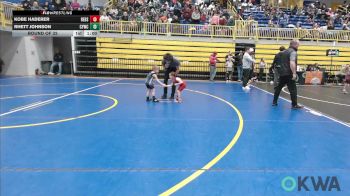35 lbs Round Of 32 - Kobe Haderer, Redskins Wrestling Club vs Rhett Johnson, CYWC