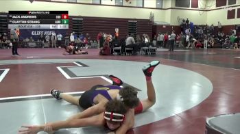 138 lbs Cons. Round 1 - Jack Andrews, Lisbon vs Clayton Strang, Alburnett
