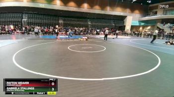 120 lbs Cons. Round 4 - Gabriela Stallings, Lincoln (Stockton) vs Payton Weaver, Pahrump Valley