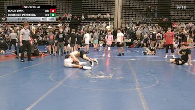 131 lbs Rr Rnd 1 - Jaxon Lonk, Gentile Trained - MSE vs Domenico Petracca, CTWHALE Beluga - MSE