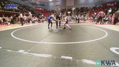 80 lbs Round Of 16 - Keaghan Camp, Collinsville Cardinal Youth Wrestling vs Ronan Winkle, Raw Wrestling Club