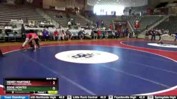 6 lbs Cons. Round 2 - Eddie Montes, Springdale High vs Henry Martinez, Fort Smith Northside High