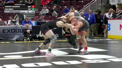 160 lbs First Round - Carter Chlebove, Northampton Area vs Jon Smith, Oxford Area