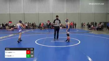 92 lbs Prelims - Grayson Lopez, Team Texas vs Preston Scott, Lions Elite