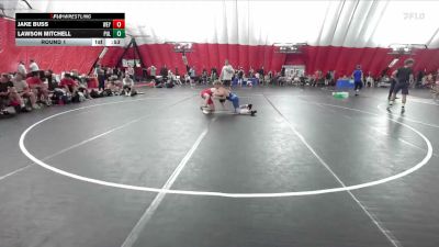 143-144 C Round 1 - Jake Buss, Weyauwega-Fremont vs Lawson Mitchell, Pulaski