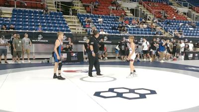 88 lbs Cons. Rd Of 16 - Rhett Goolsbey, Wyoming vs Reed Akkerman, Wisconsin