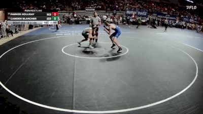 D 2 138 lbs Cons. Round 3 - Parker Holliday, Vandebilt Catholic vs Camden Blancher, Archbishop Shaw