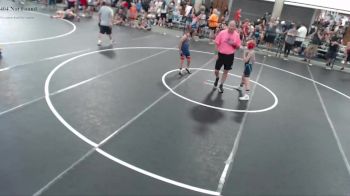 83-90 lbs Cons. Round 1 - Braden Larson, SOTC vs Lucas Natalini, Spider Monkey Wrestling Club