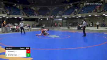 113 lbs Cons. Semi - Jordan Rasof, Deerfield vs Liam Zimmerman, Lockport