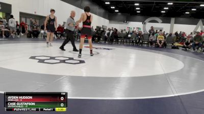 119 lbs Semis & 1st Wrestleback (8 Team) - Case Gustafson, Untouchables vs Ayden Hudson, Rebellion
